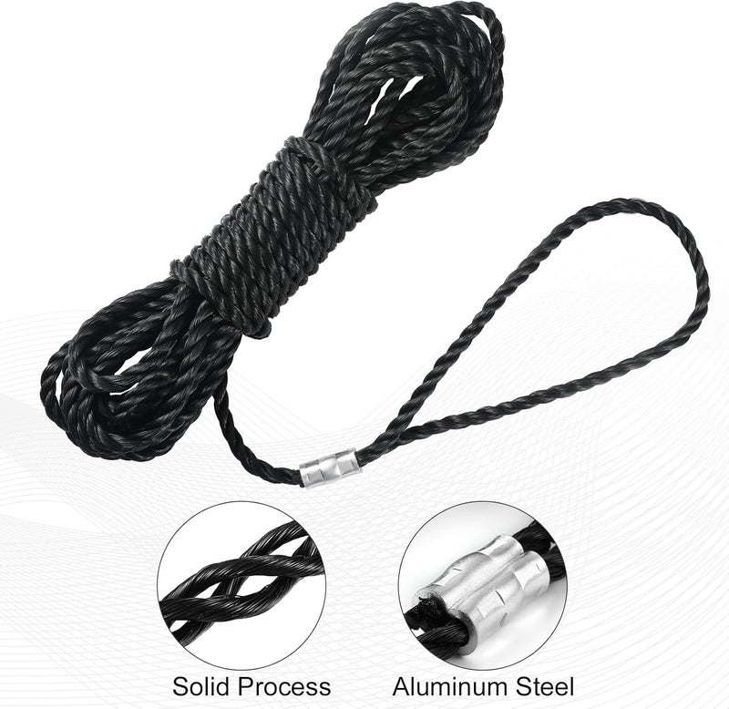 Yobfo AC30-2 Extension Ladder Replacement Rope,Fits for All Werner Extension Ladders Up to 40 Foot with Single Pulley,Pack of 1 - Image 5